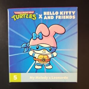 McDonald's Hello Kitty x TMNT My Melody X Leonardo Figure #5